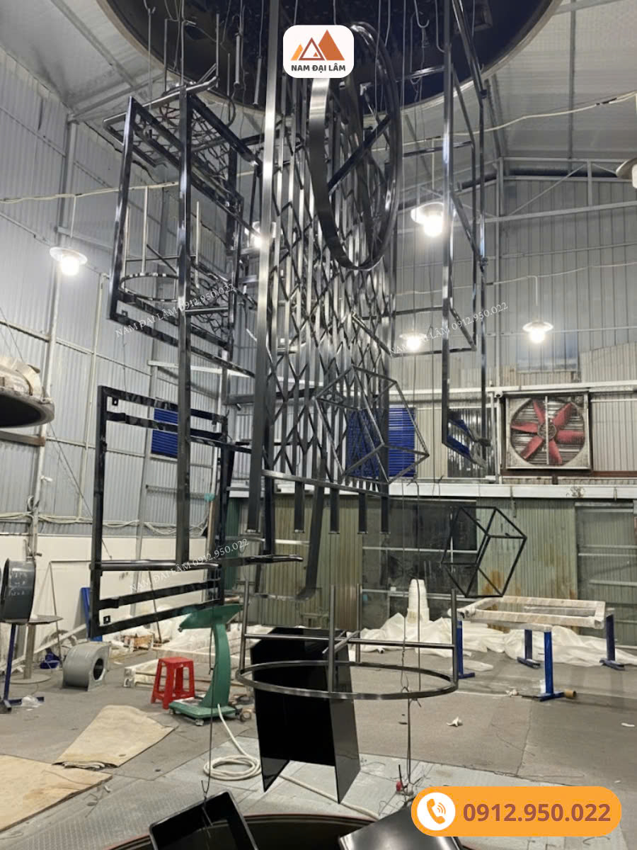 Inox trang trí - Công Ty TNHH Sản Xuất Và Thương Mại Nam Đại Lâm